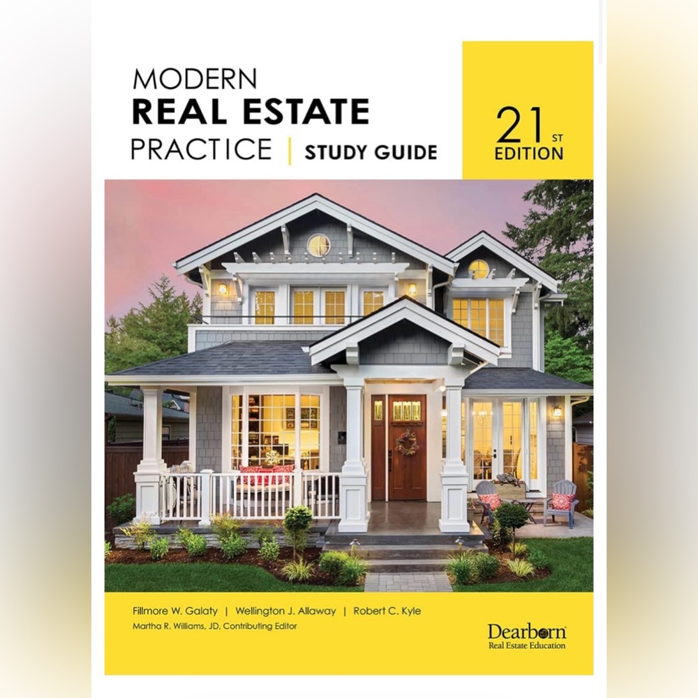 Dearborn Modern Real Estate 21st Edition Practice Study Guide - Mint Condition